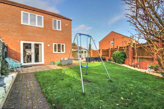 Rear garden