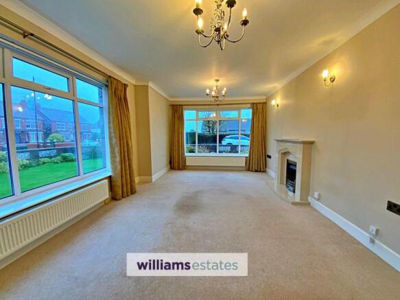 spacious lounge