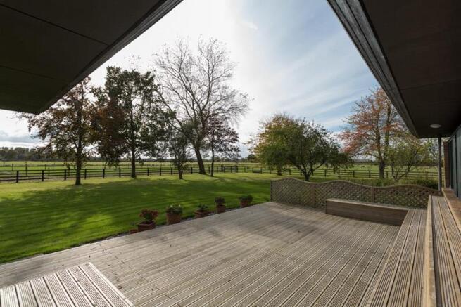 Decking & garden