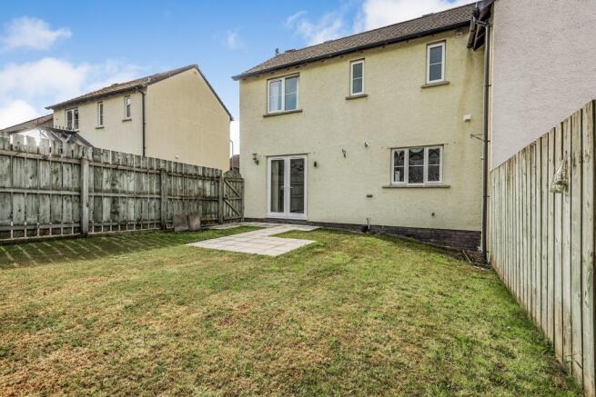 Rear garden