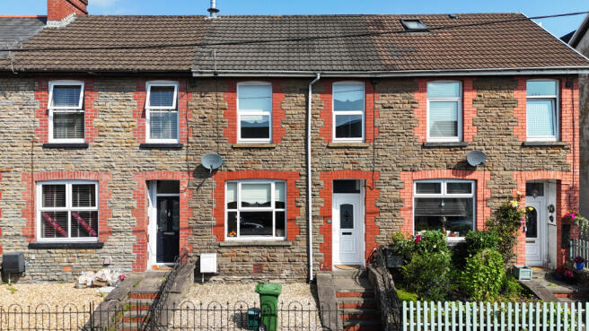 3-bed terraced on Llest Terrace, Llanilltud Faerdref, Pontypridd, Rhondda Cynon Taf, £215,000