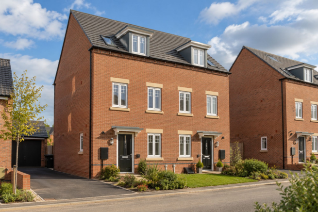 3-bed semi-detached on Len Pick Way, Bourne, PE10, £299,995
