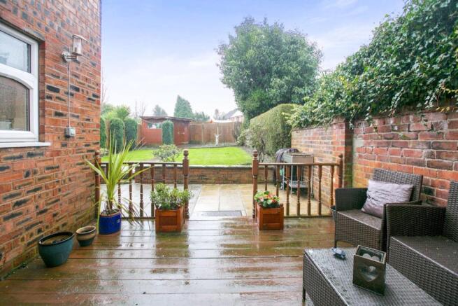 Decked Patio Area