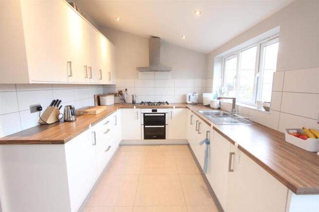 Dining kitchen to rear