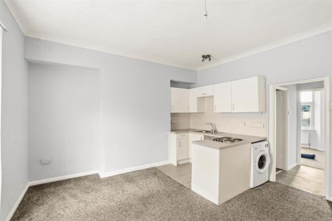 Living Area & Kitchen