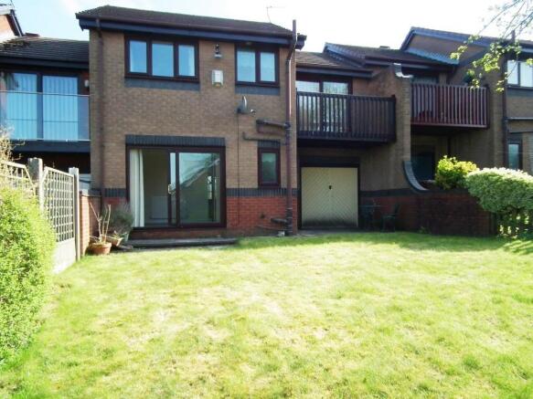Rear of Property