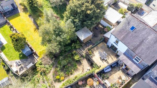 Aerial View Of Garden