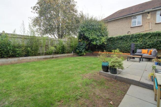 Enclosed rear garden