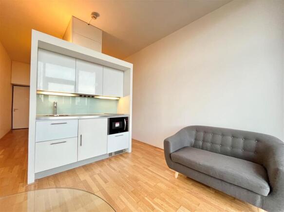 Living Room Kitchen Area