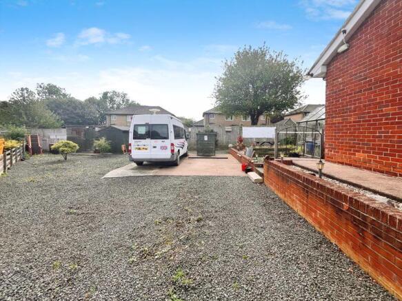 Land to the side of property