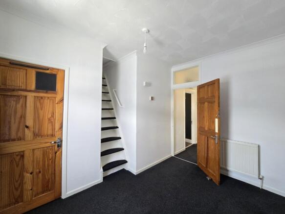 Stairs to attic room