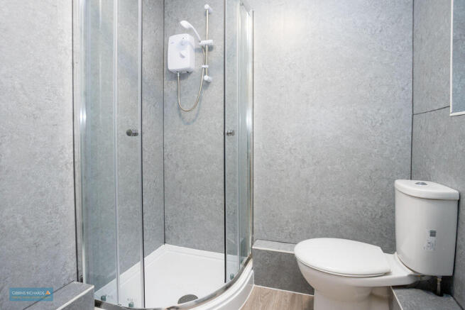 Downstairs shower room