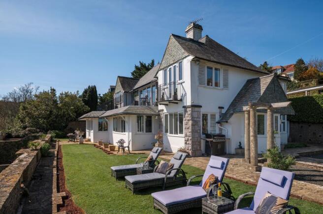 Garden and Rear Elevation_Castle Tor, Oxlea Road, Torquay