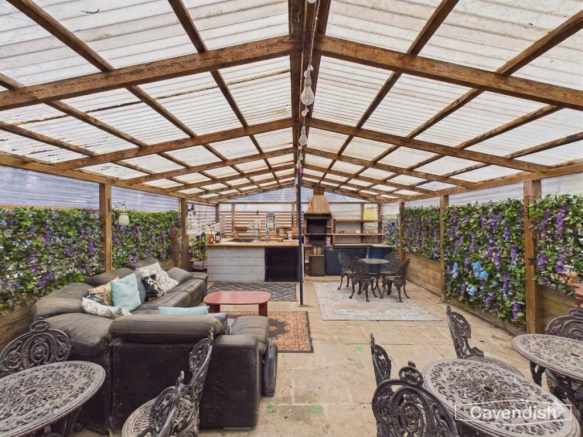Covered Outdoor Kitchen