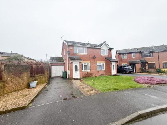 2-bed semi-detached on Gifford Close, Two Locks, Cwmbran, NP44, £210,000