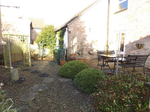 Rear garden