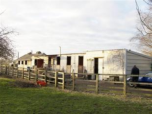 STABLES, WORKSHOP AND FEED ROOM