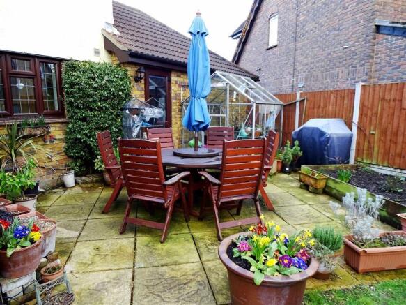 SECLUDED PATIO AREA