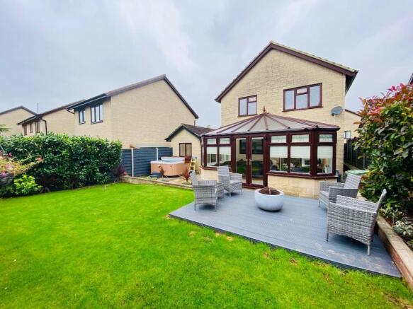 Rear garden