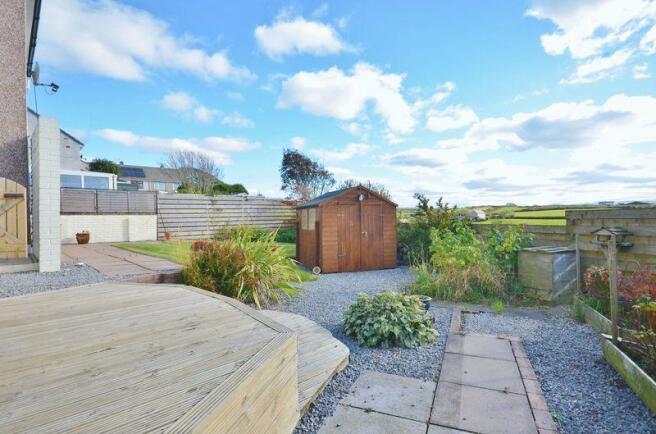 Rear garden