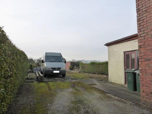 Rear Driveway ...