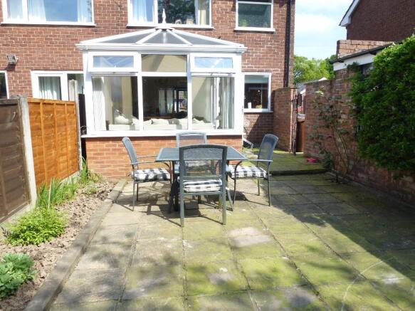 Rear Patio