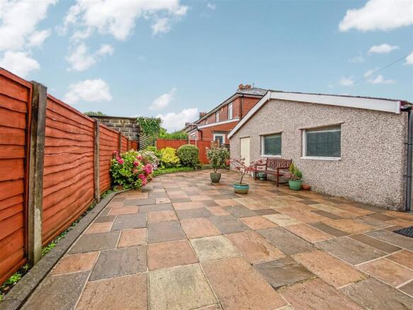 Rear garden