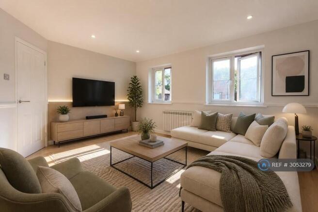 Living Room (Digitally Furnished)
