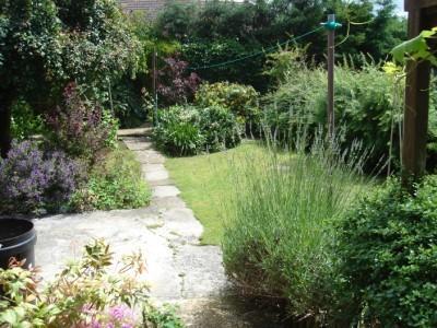 Rear garden