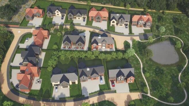 Alessandra Grove Aerial View