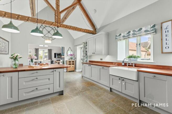 Kitchen, The Barn, Upper Benefield