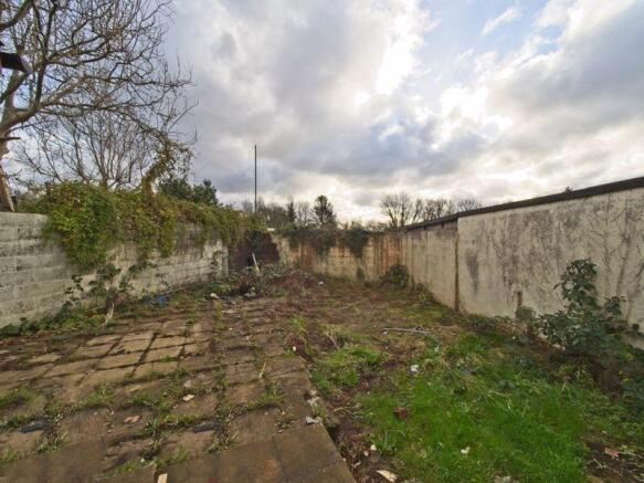Rear garden