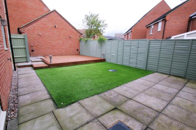 Rear garden