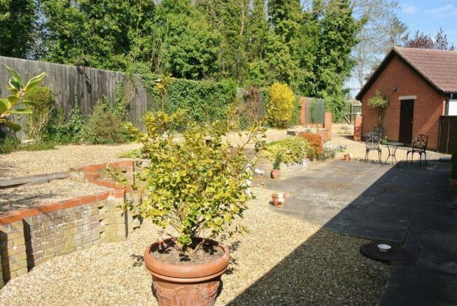 Rear garden
