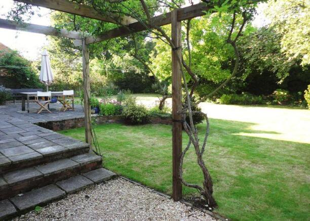 Rear garden