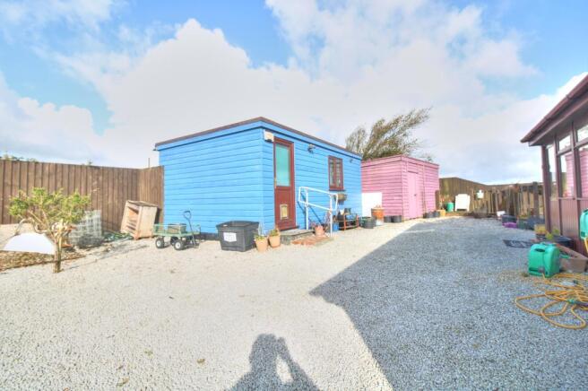 Summer house and shed