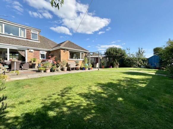 Rear garden