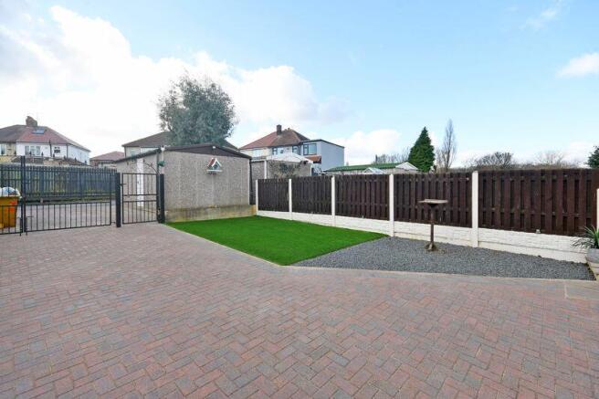 Driveway & Rear Garden