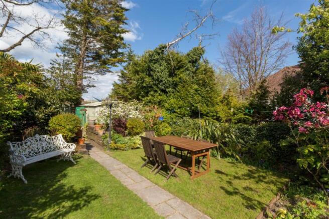Rear garden