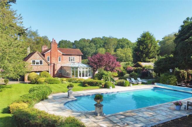 Pool and House