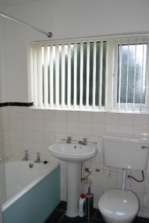 Bathroom With Shower Over The Bath