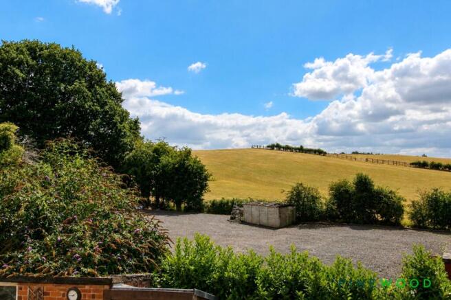 countryside views to the rear