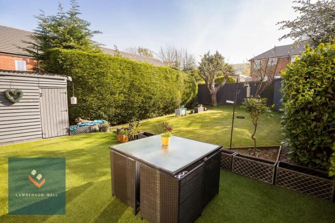 Rear garden