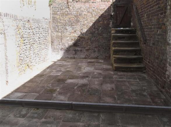 Rear Courtyard