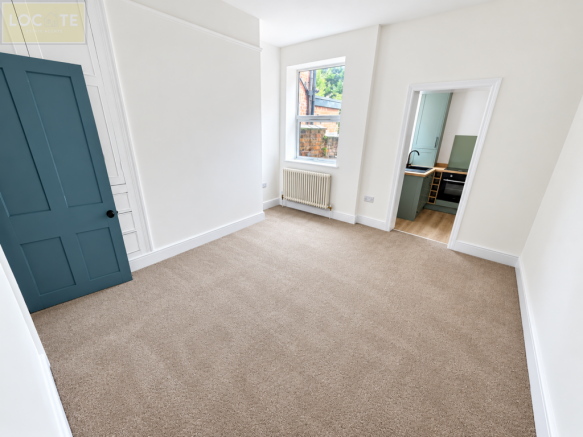 Bright Renovated Room with Sage Kitchen