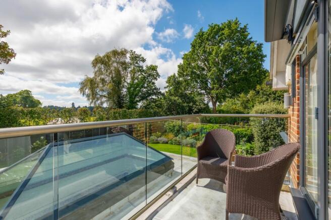 Balcony off principle bedroom