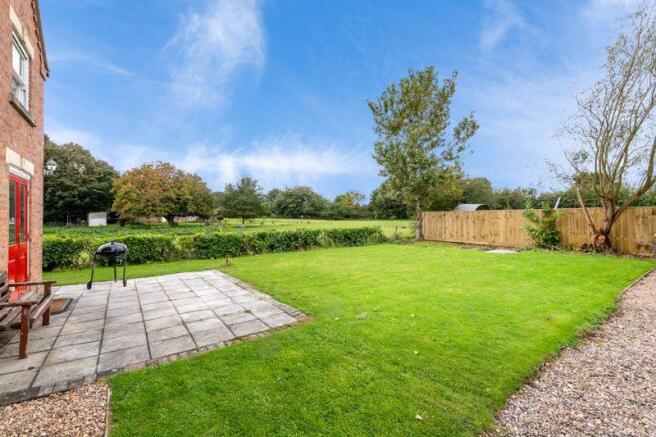 Rear garden