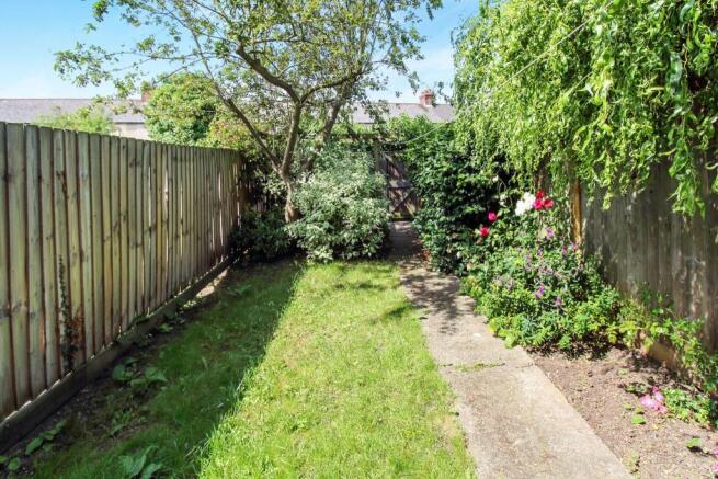 Rear garden