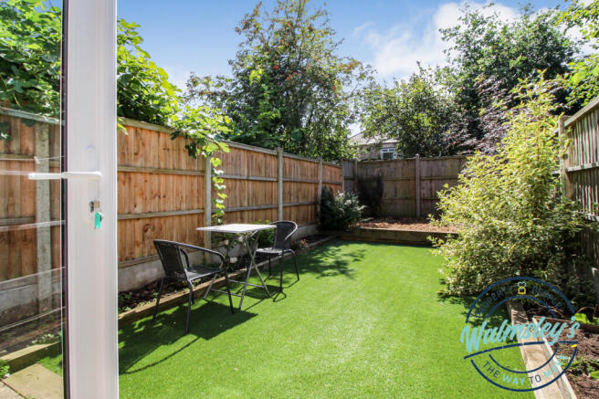 Landscaped rear gardens