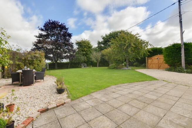 Garden at Back